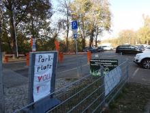 Der derzeitige Parkplatz von Harzdrenaline.