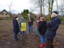 Bürgerproteste gegen diese profitorientierte Zerstörung/WDR-Drehtermin.