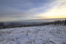 Hainrot 619 m - Blickrichtung Niederlaasphe