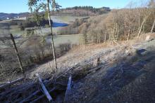 Unterhalb Heideberg - Puderbach Richtung Niederlaasphe - kurz nach Brücke