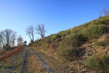 Faule Seite - Blick zum Gipfel von Südseite