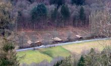 unterhalb Bohnacker an der L718 zwischen Bad Laasphe - Sassenhausen - Dotzlar - - NSG - FFH - Landschaftsschutzgebiet