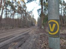 Wegverbreiterung von ca 6m auf 10+12m