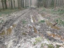 Massive Wegeschäden